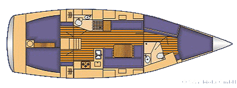 Grundriss von Hanse 430
